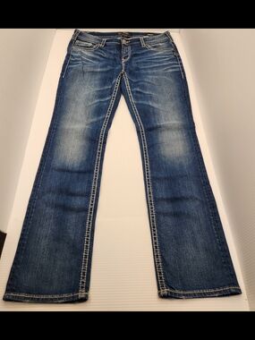 Silver Jeans Women's Dark Blue Bootcut Jeans